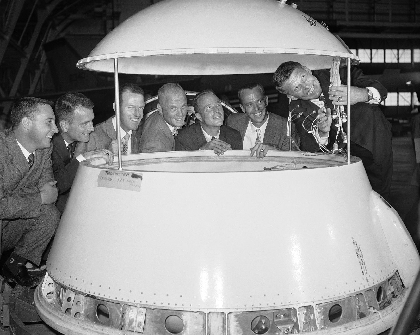 1959: Mercury astronauts
